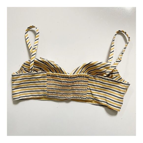 NWT Favorite Daughter Ex-Boyfriend Stripe Bra Top size XL - Picture 5 of 11